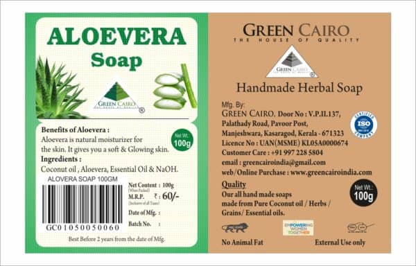Aloevera soap pack