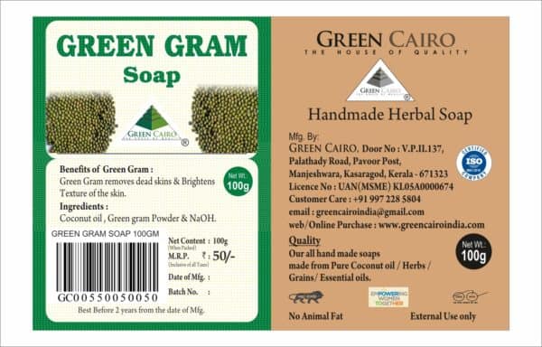 Green Gram soap