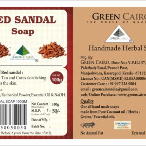 Red Sandal soap