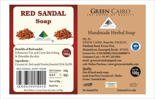 Red Sandal soap
