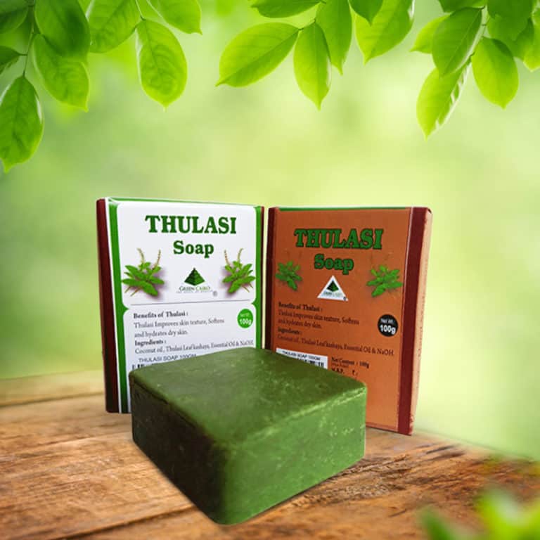 Thulasi Soap 100g - fights against the skin troubles like rashes and ...