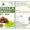Triphala powder pack