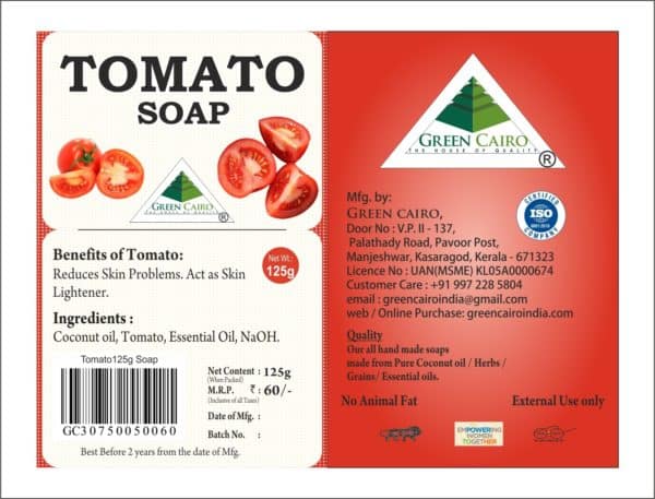 Tomato soap pack