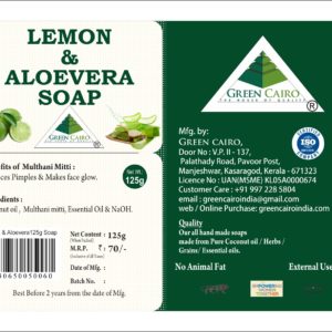 Lemon and Aloevera soap