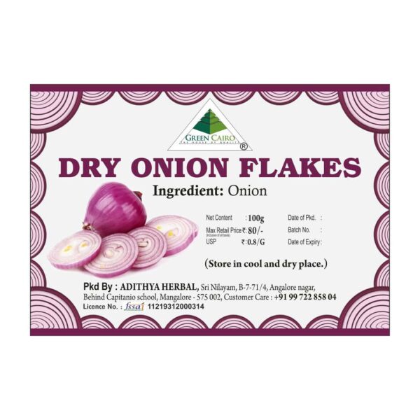 Dry Onion Flakes 100g